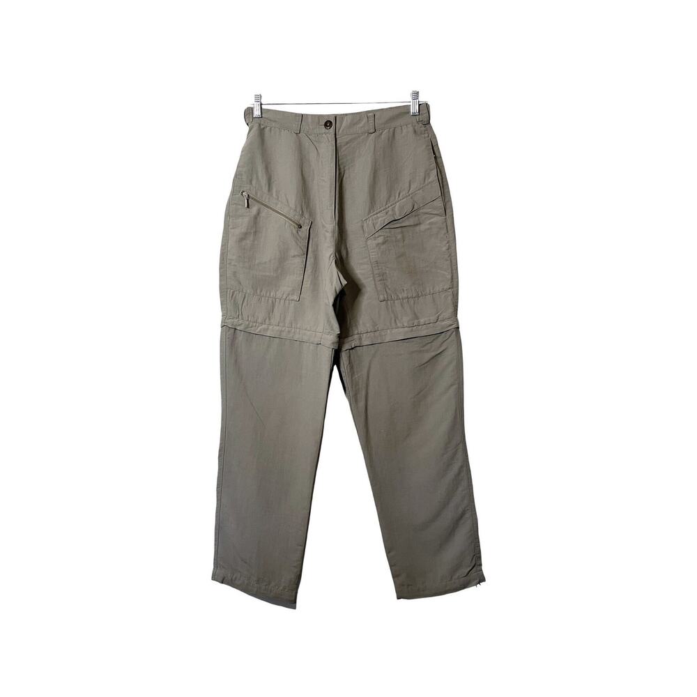 Lowe Alpine Hiking Pants Womens 29x30 Nylon Zip Away Shorts Outdoor Utility
